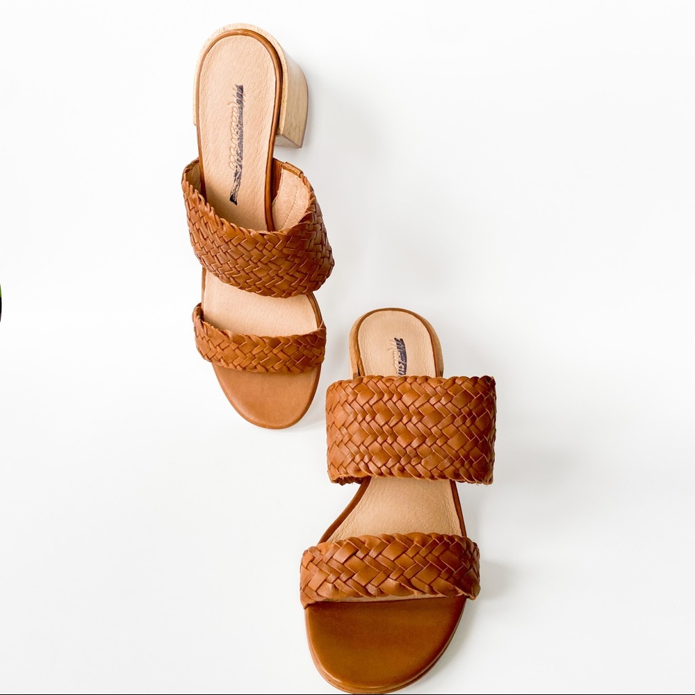 Madewell Brown Woven Sandals